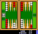 Backgammon (Europe) (En,Fr,De,Es) In game screenshot